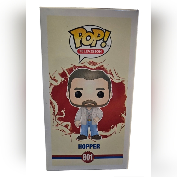 Funko Pop Stranger Things Hopper #801 - Picture 4 of 5